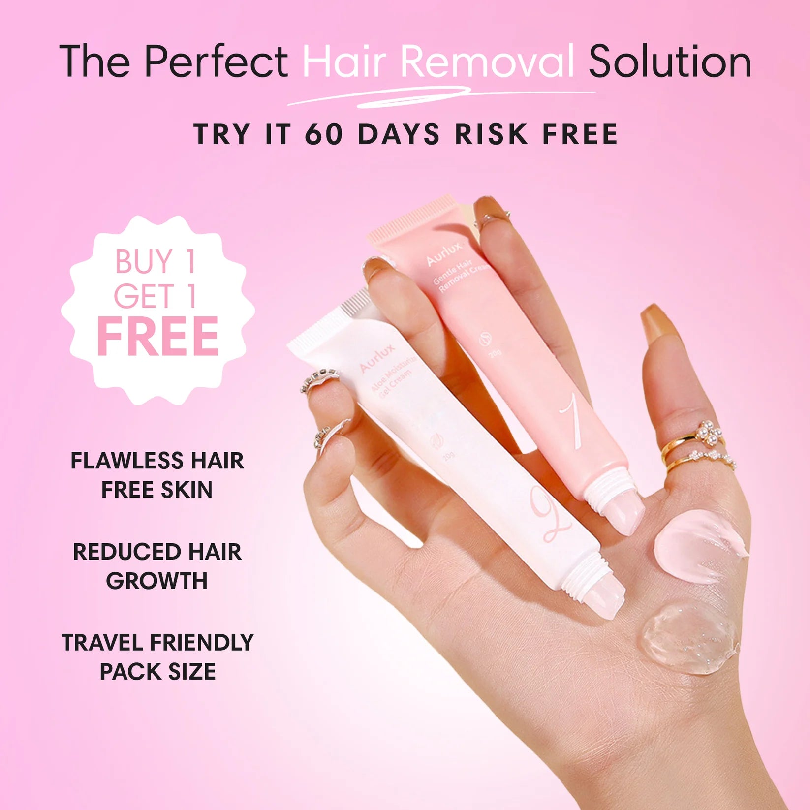 Lumiva Hair Removal Cream Kit
