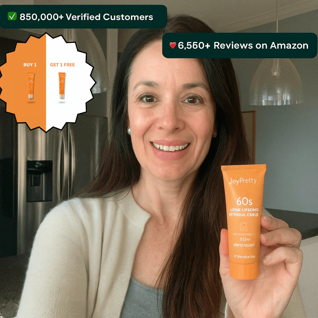 Joy Cream - Naturally Removes Unwanted Facial Hair & Slows Regrowth