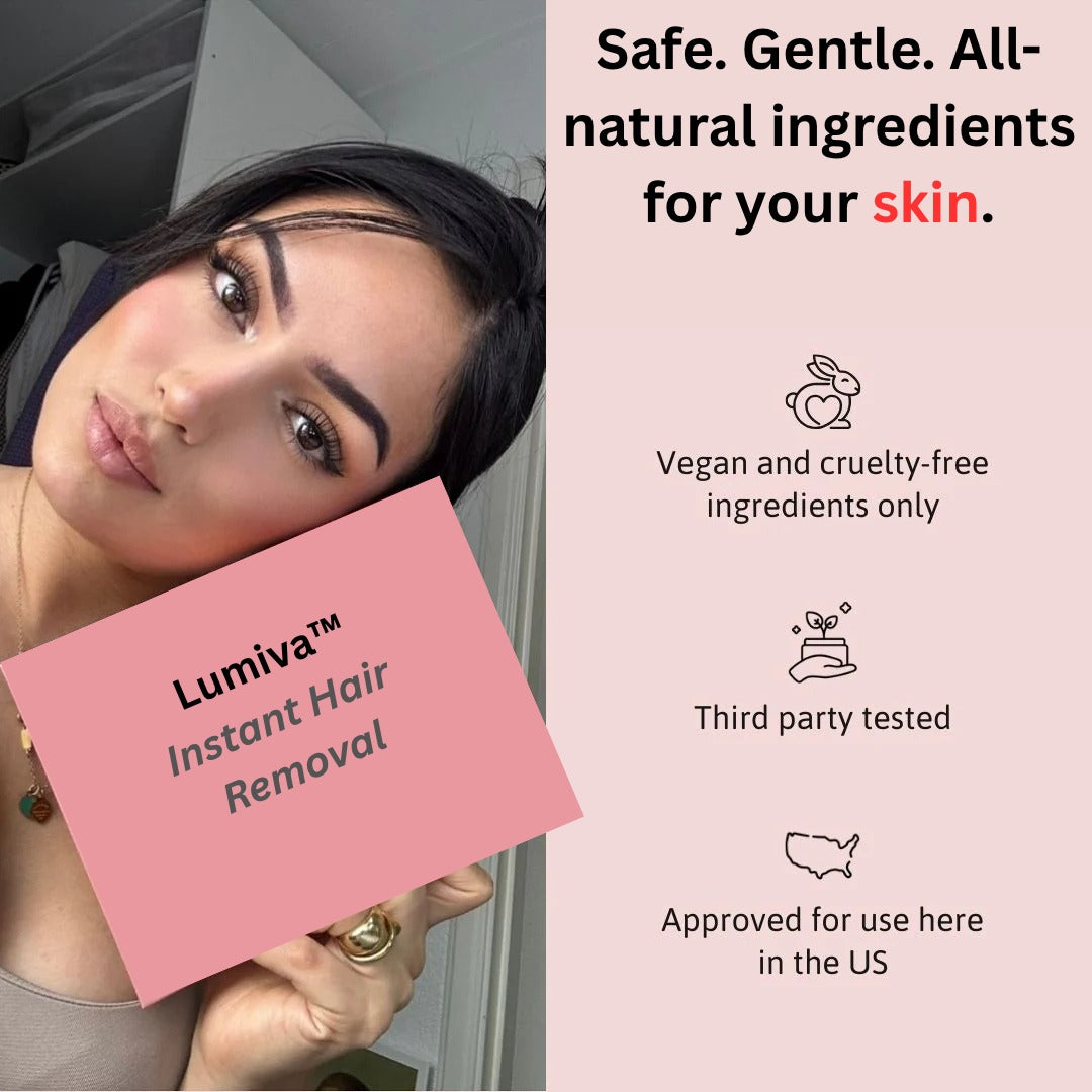 Lumiva Hair Removal Cream Kit