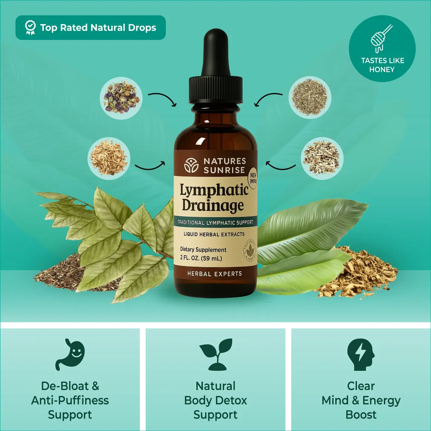 Sunrise Lymphatic - Wellness Drops